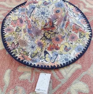 Sakroots White Greenthumb Sun Hat NWT